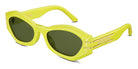 Dior® DiorSignature B1U CD DIORSGNTR B1U 66C0 55 - Pop Yellow Sunglasses