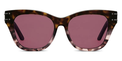 Dior® DiorSignature B4F DSGTB4FXR 25D0 - Brown-to-Pink Gradient Tortoiseshell-Effect Sunglasses