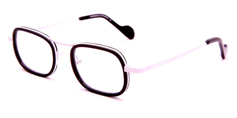 NaoNed® Edig NAO Edig 2A 44 - Black / White Eyeglasses