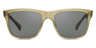 SALT.® ELIHU SAL ELIHU 001 57 - Matte Tea/Polarized Glass Black Lens Sunglasses