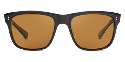 SALT.® ELIHU SAL ELIHU 002 57 - Black/Polarized Glass Brown Lens Sunglasses