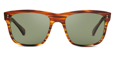 SALT.® ELIHU SAL ELIHU 003 57 - Matte Wood Grain/Polarized Glass G-15 Lens Sunglasses