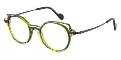 NaoNed® Elorn NAO Elorn 27310 46 - Green and Cristal Orange / Opaque Khaki Eyeglasses