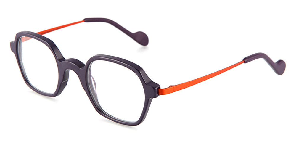 NaoNed® Erzh NAO Erzh 3907 43 - Aubergine / Orange Eyeglasses