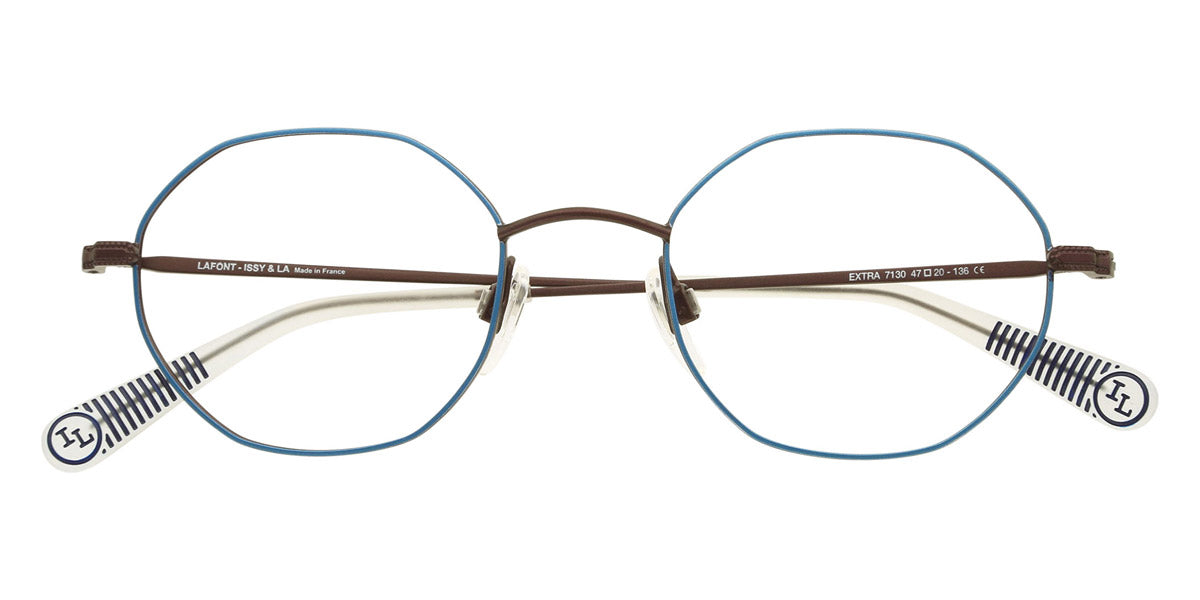 Lafont® EXTRA LF EXTRA 7130 47 - Blue 7130 Eyeglasses