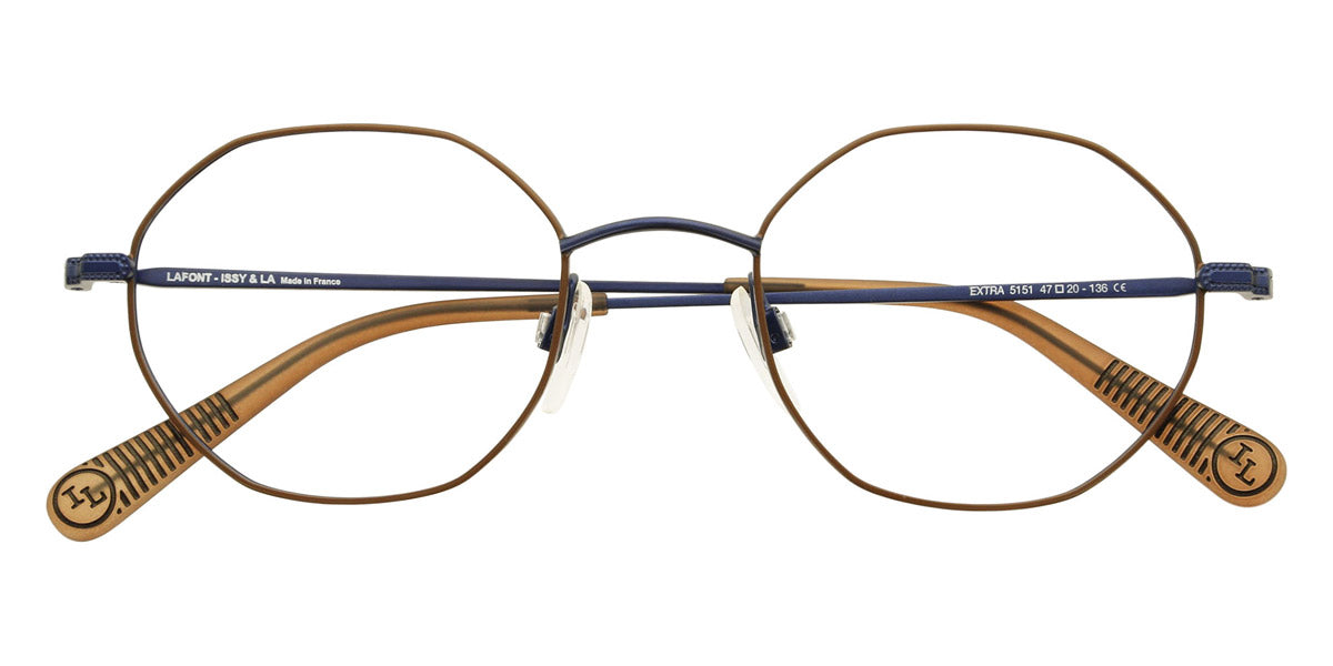 Lafont® EXTRA LF EXTRA 5151 47 - Brown 5151 Eyeglasses