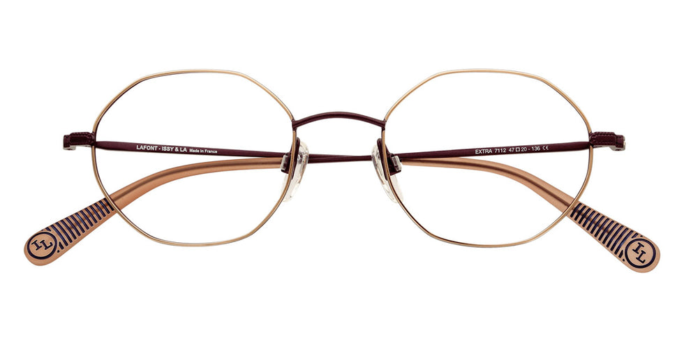 Lafont® Extra LAF EXTRA 7112 47 - Pink 7112 Eyeglasses