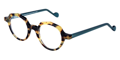 NaoNed® Ezieg NAO Ezieg 2236 45 - Tortoiseshell / Transparent Teal Green Eyeglasses