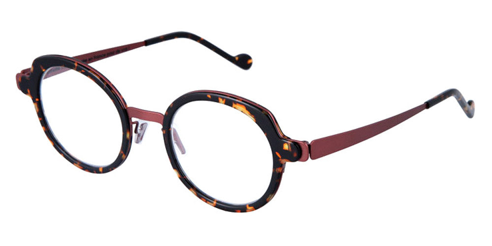 NaoNed® Faou NAO Faou 49B 46 - Mauve / Brown Tortoiseshell Eyeglasses