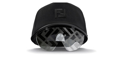 Fendi® FE40022U FEN FE40022U 02C 54 - Black / Smoke Sunglasses