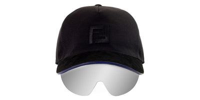 Fendi® FE40022U FEN FE40022U 05C 54 - Black / Silver Sunglasses