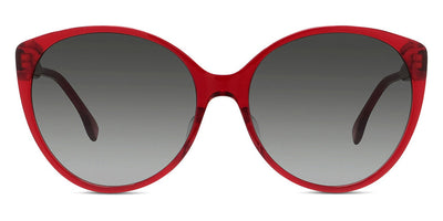 Fendi® FE40029U FEN FE40029U 66B 59 - Shiny Transparent Bordeaux / Smoke Sunglasses