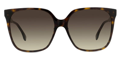 Fendi® FE40030I FEN FE40030I 52F 59 - Shiny Dark Havana / Brown Sunglasses