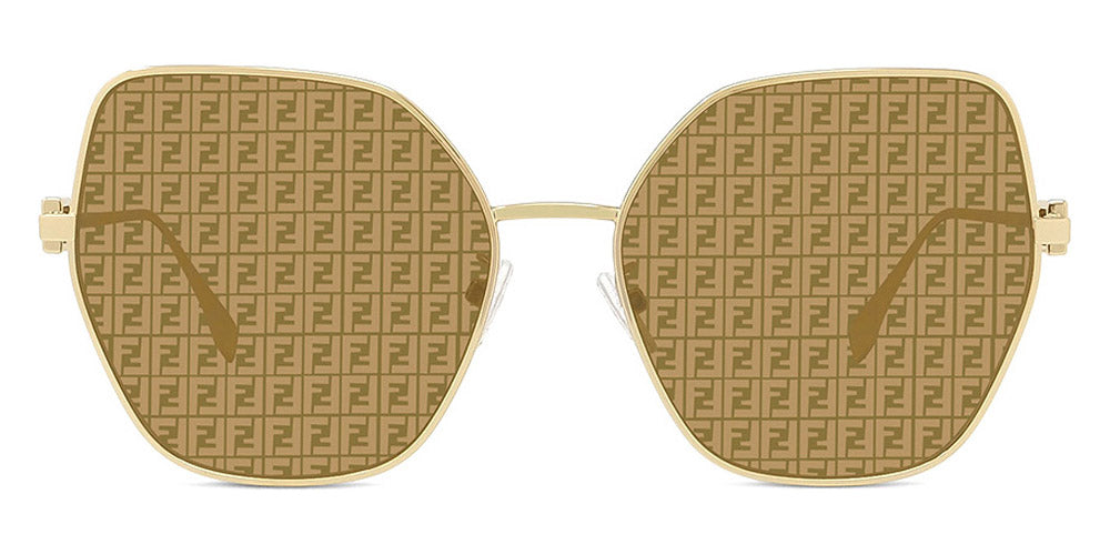 gold fendi sunglasses