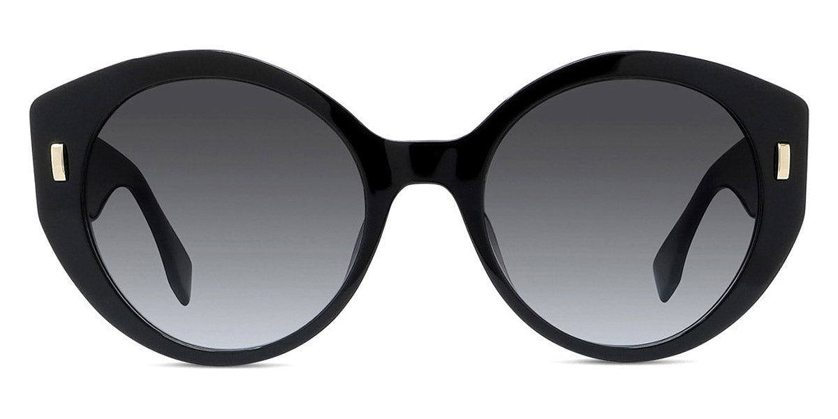 Fendi Fendi Bold FF Havana and Black Acetate Sunglasses