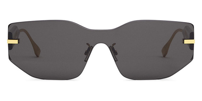 Fendi® FE40066U FEN FE40066U 30A 00 - Shiny Transparent Light Grey / Smoke Sunglasses