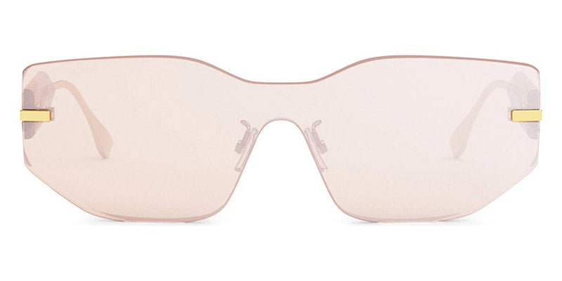 Fendi® FE40066U FEN FE40066U 30U 00 - Shiny Transparent Rose / Rose Sunglasses