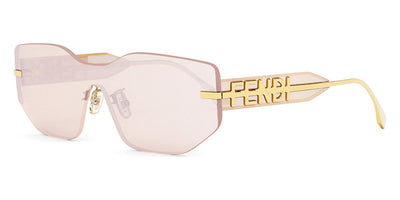 Fendi® FE40066U FEN FE40066U 30U 00 - Shiny Transparent Rose / Rose Sunglasses