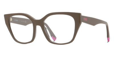 Fendi® FE50001I FEN FE50001I 050 52 - Shiny Truffle Eyeglasses