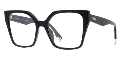 Fendi® FE50002I FEN FE50002I 001 54 - Shiny Black Eyeglasses