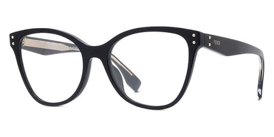 Fendi® FE50006I FEN FE50006I 001 53 - Shiny Opaline Burgundy Eyeglasses