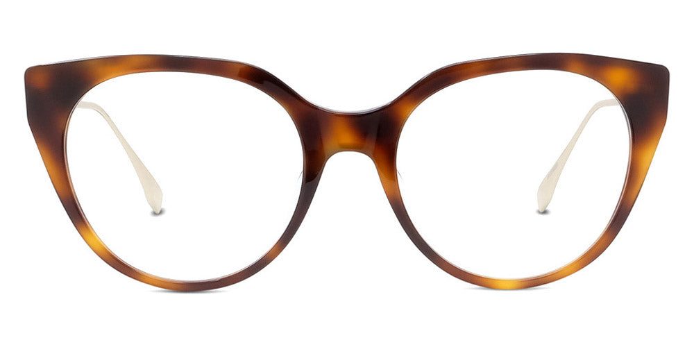 Fendi® FE50010I FEN FE50010I 053 53 - Shiny Classic Havana Eyeglasses