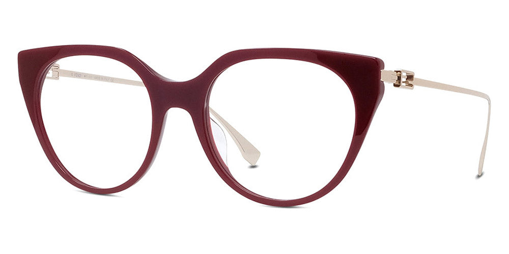 Fendi® FE50010I FEN FE50010I 069 53 - Shiny Bordeaux Eyeglasses