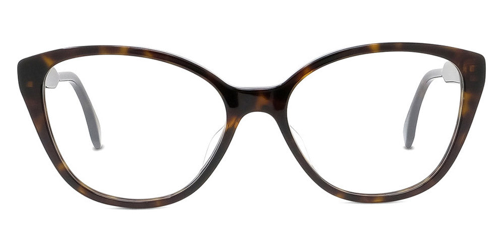 Fendi® FE50014I FEN FE50014I 052 53 - Shiny Dark Havana Eyeglasses