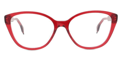 Fendi® FE50014I FEN FE50014I 066 53 - Shiny Transparent Bordeaux Eyeglasses