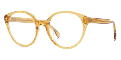 Fendi® FE50015I FEN FE50015I 057 51 - Shiny Transparent Cognac Eyeglasses