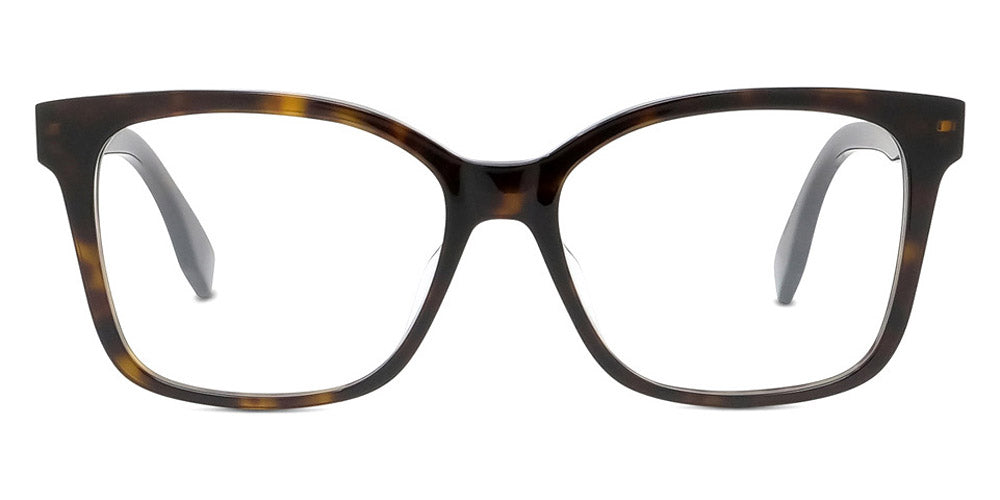 Fendi® FE50016I FEN FE50016I 052 52 - Shiny Dark Havana Eyeglasses