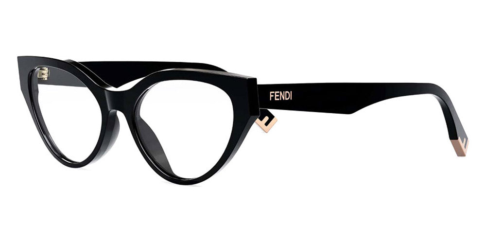 Fendi FF0201 Eyeglasses Women's Full Rim Cat Eye Optical Frame
