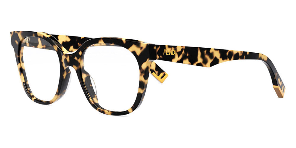 Fendi® FE50023I FEN FE50023I 055 51 - Shiny Tokyo Havana Eyeglasses