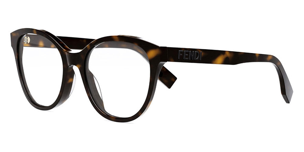 Fendi® FE50024I FEN FE50024I 053 52 - Shiny Dark Havana Eyeglasses