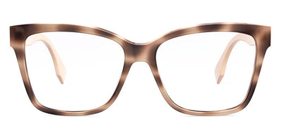 Fendi® FE50025I FEN FE50025I 055 55 - Shiny Brown Pink Havana Eyeglasses