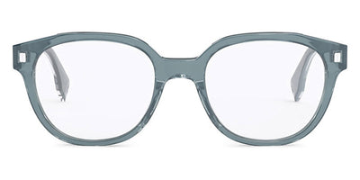 Fendi® FE50029I FEN FE50029I 090 51 - Shiny Transparent Azure Eyeglasses