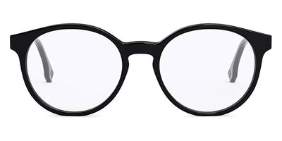 Fendi® FE50031I FEN FE50031I 001 50 - Shiny Solid Black Eyeglasses