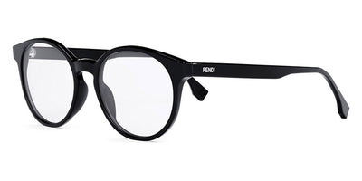 Fendi® FE50031I FEN FE50031I 001 50 - Shiny Solid Black Eyeglasses