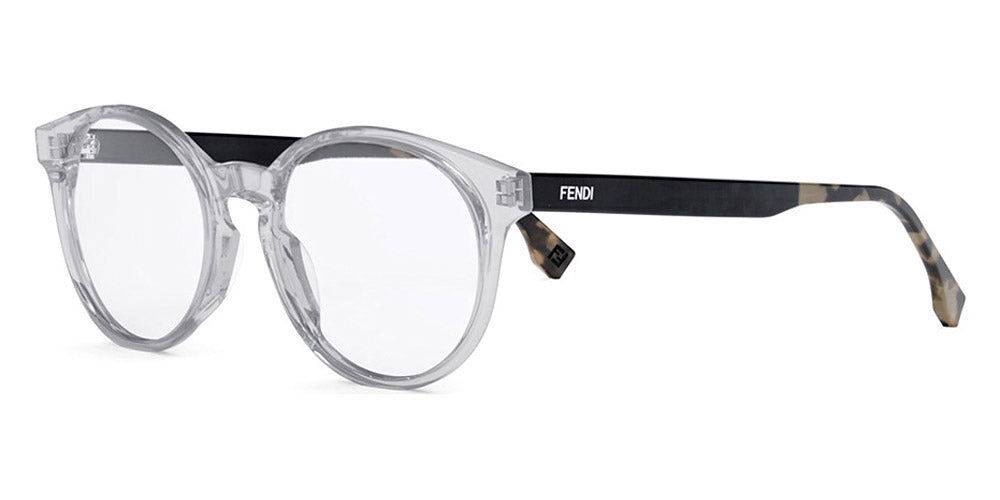 Fendi® FE50031I FEN FE50031I 020 50 - Shiny Transparent Light Grey Eyeglasses