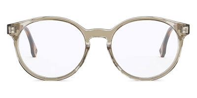 Fendi® FE50031I FEN FE50031I 057 52 - Shiny Transparent Brown Eyeglasses