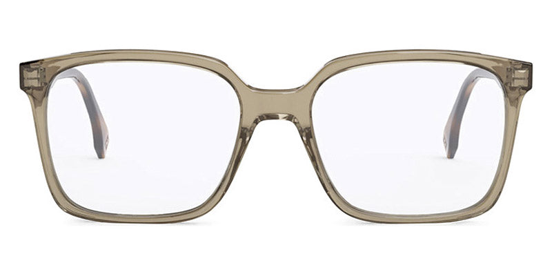 Fendi® FE50032I FEN FE50032I 057 55 - Shiny Transparent Brown Eyeglasses
