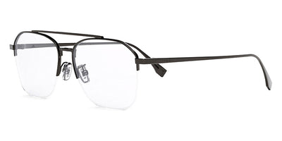 Fendi® FE50033U FEN FE50033U 012 54 - Shiny Dark Ruthenium Eyeglasses