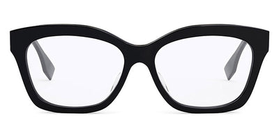 Fendi® FE50039I FEN FE50039I 001 52 - Shiny Solid Black Eyeglasses