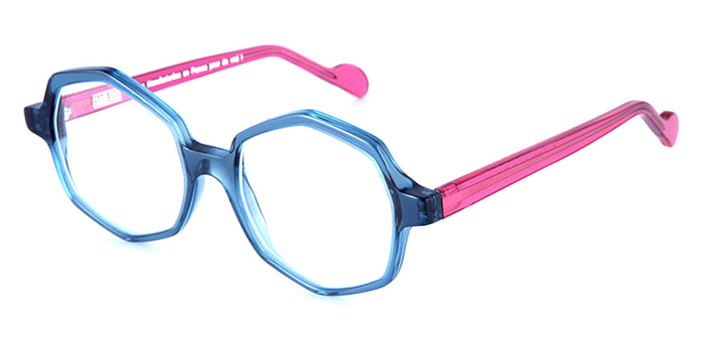 NaoNed® Ferel NAO Ferel 2112 51 - Transparent Light Blue / Transparent Pink Eyeglasses