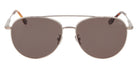 Fred® FG40018U FRD FG40018U 16D 60 - Shiny Silver/Smoke Sunglasses