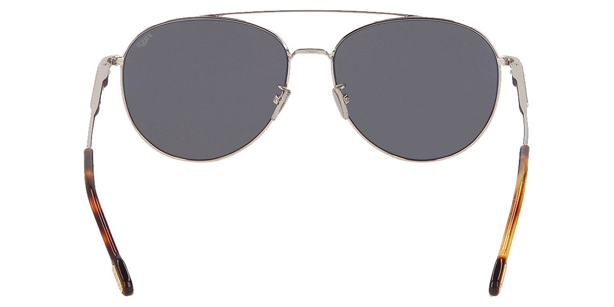 Fred® FG40018U FRD FG40018U 16D 60 - Shiny Silver/Smoke Sunglasses