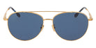 Fred® FG40018U FRD FG40018U 30V 60 - Shiny Endura Gold/Blue Sunglasses