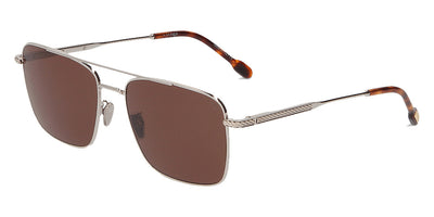 Fred® FG40019U FRD FG40019U 16E 60 - Shiny Silver/Brown Sunglasses