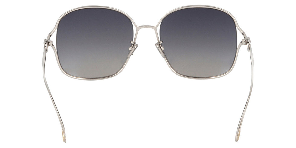 Fred® FG40021U FRD FG40021U 16B 57 - Shiny Palladium/Gradient Smoke Sunglasses