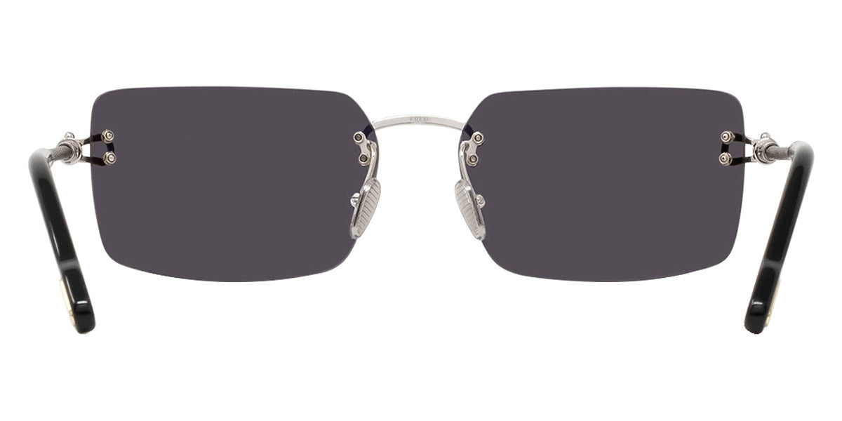 Fred® FG40023U FRD FG40023U 16A 59 - Shiny Palladium/Smoke Sunglasses